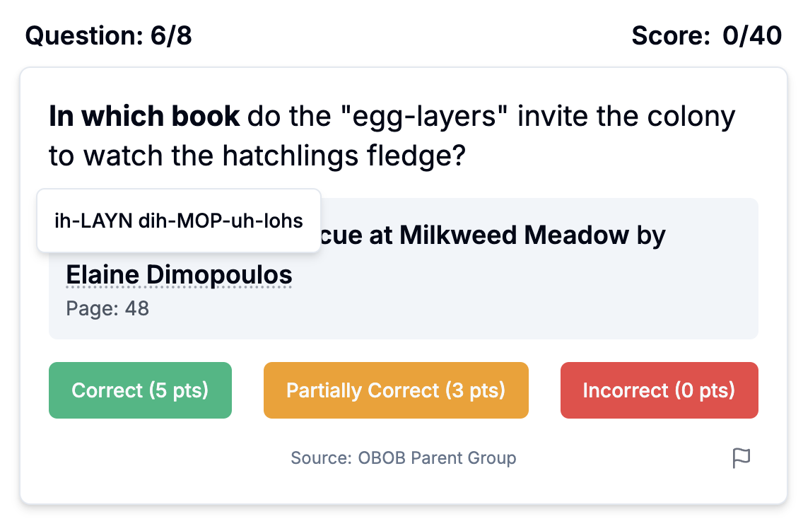 Author pronunciation example 1